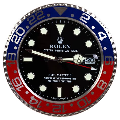 Horloge murale ROLEX Oyster Perpetual Pepsi GMT Master II